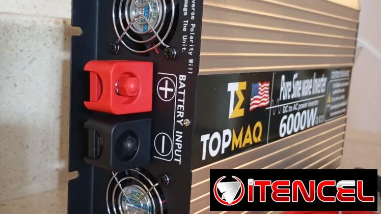 Inversores de corriente 72v-110v de 6000w onda pura
