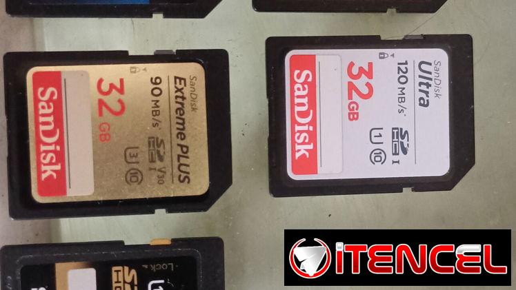 Vendo memorias de 32 GB