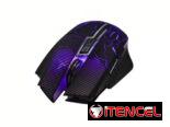 Combo Gamer Unno Tekno Brave BRV82 Teclado y Mouse Retroiluminados Anti-Ghosting DPI Ajustable Cable Trenzado
