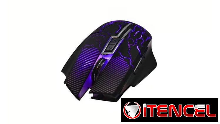 Combo Gamer Unno Tekno Brave BRV82 Teclado y Mouse Retroiluminados Anti-Ghosting DPI Ajustable Cable Trenzado