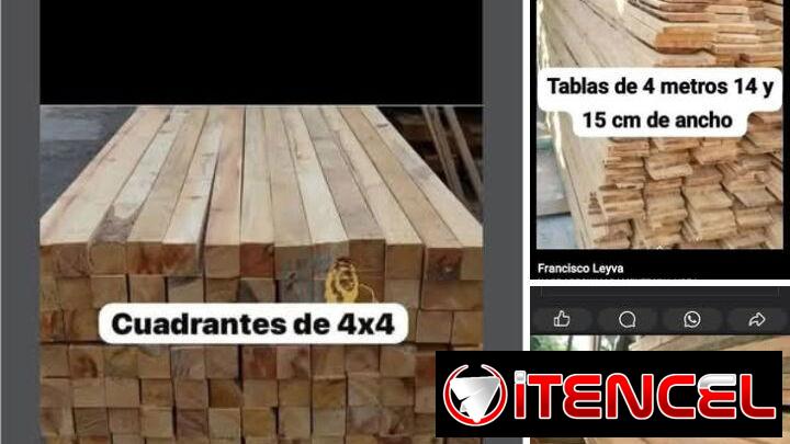 Madera 4×4 y 5×2