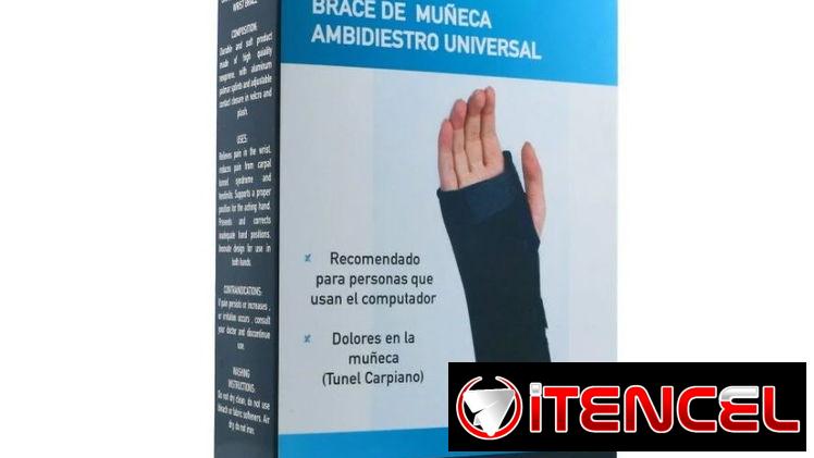 MUÑEQUERA AMBIDIESTRO, MARCA ORTIX, TALLA UNIVERSAL