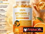 3 en 1/ Vitamina C, Zinc más D3/ todo en uno p mejor eficiencia.