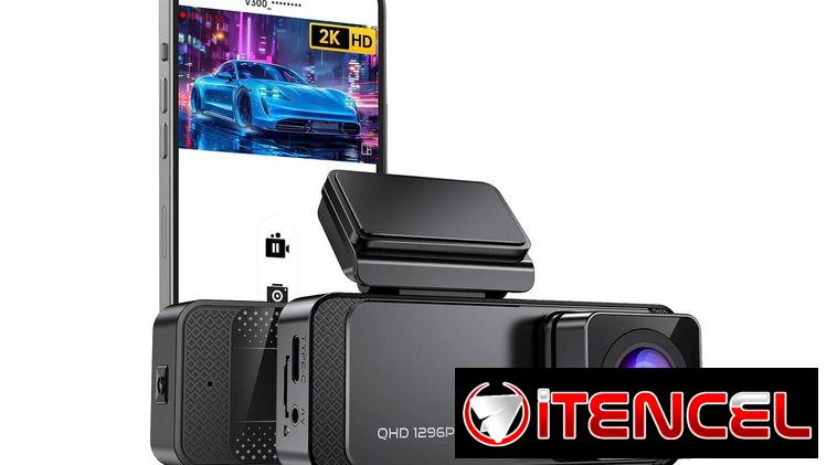 Cámara Dash Cam V300 Veement – 1296P HD, WiFi, Visión Nocturna