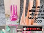🍳 Vendo Set de Utensilios de Cocina – Juego completo de 5/8/10 piezas – Acero inoxidable, silicona y madera 🥄