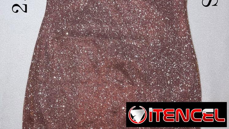 Vestido con brillo (Talla S)