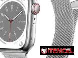 MARGE PLUS Correa de Malla Metálica para Apple Watch