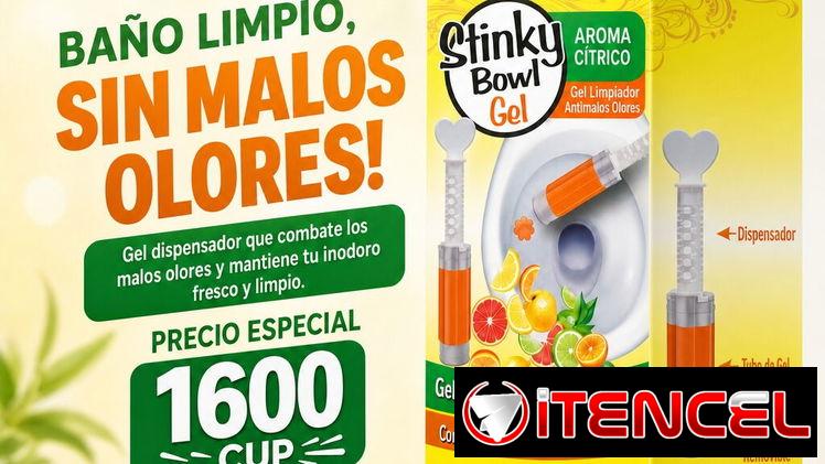 Gel desinfectante de baño