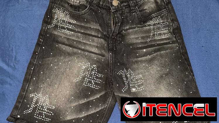 Venta de short de perlas, talla 12.