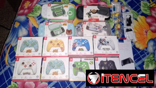 Estuches y mandos para switch