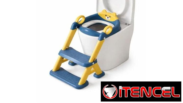 ESCALERA CON ASIENTO REDUCTOS DE INODORO INFANTIL VPT-0144