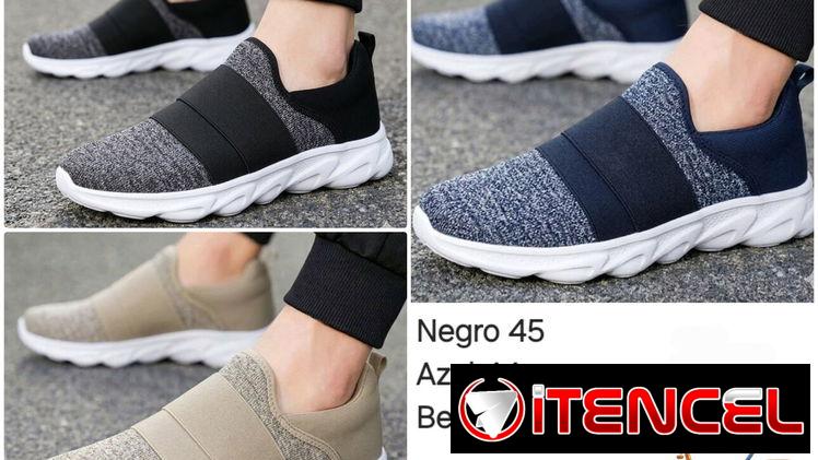 Tenis para hombres.  Zapatillas también