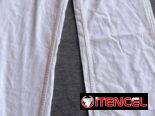 Pantalones de mujer de mezclilla corte ancho 58547627