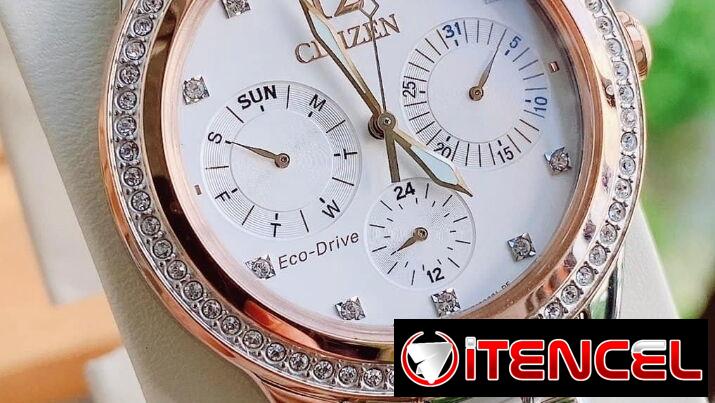 RELOJ CITIZEN ECODRIVE SILHOUTTE CRYSTAL (FD2016-51A) DE MUJER , 37MM , COLOR DOBLE TONO EN ACERO INOXIDABLE  58049738
