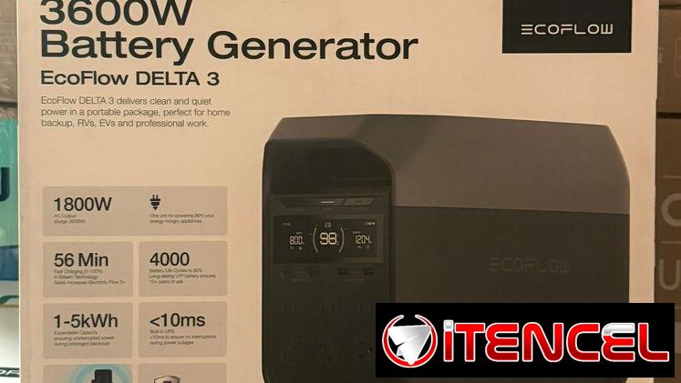 EcoFlow Delta 3 (Life Po) nuevo con mensajería gratis !