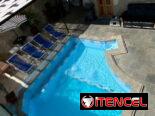 Casa Janet en renra de 3 habitaciones y piscina con sus paneles. Whatssap 5 2959440