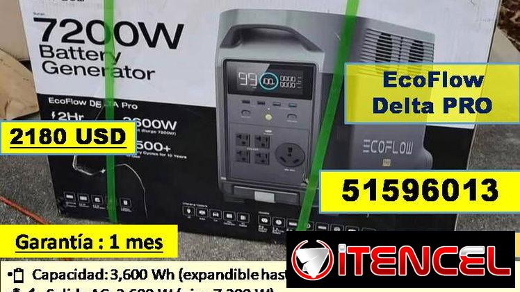 PD-613-Estacion de carga EcoFlow Delta PRO…….2180 USD…51596013…..Transporte incluido