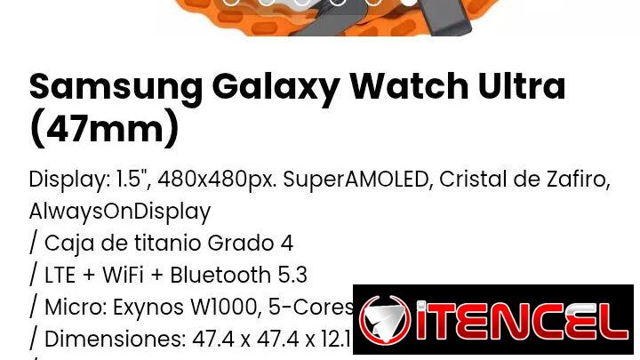 Samsung Galaxy Watch Ultra (47mm). Nuevo con garantía