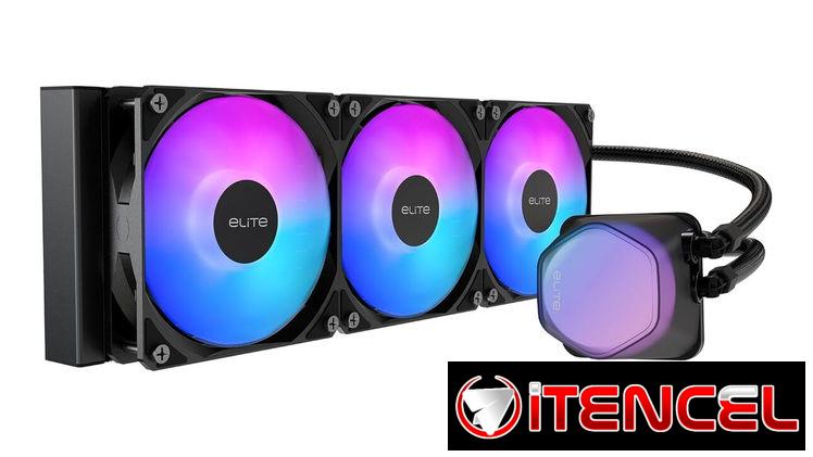 💧 COOLER MASTER 360 ELITE LIQUID ARGB 360MM PARA AMD AM5 / INTEL LGA1700 🔥 Envío Disponible + Garantía
