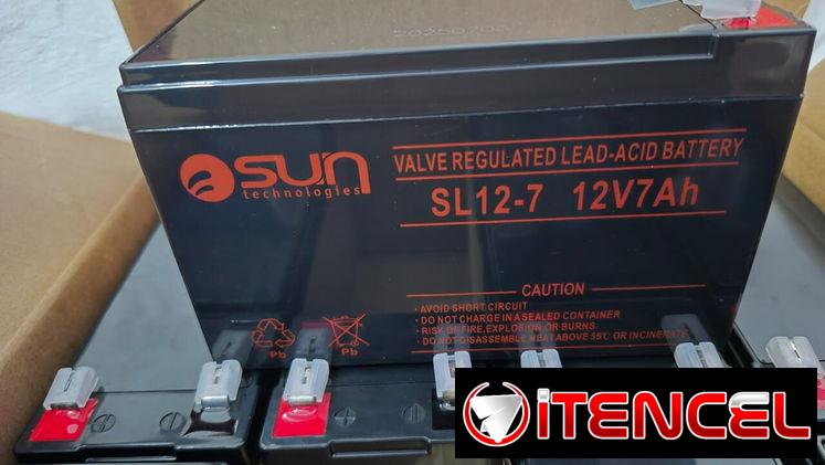 Batería de Plomo-Ácido Sellada SUN Technologies 12V 7Ah_9000cup