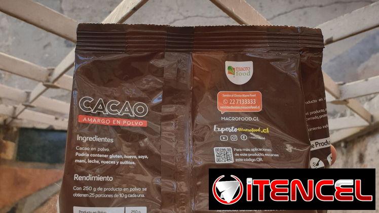 🤎Cacao-Chocolate🤎 💯PURO💯 ✅️SIN AZUCAR✅️