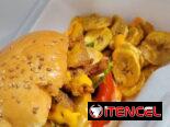 Entrantes 🧆 Croquetas 950 Salshipapa 1800 Papitas fritas 1000 Tostones de Atún 1800 Tostones  jamón ahumado 1600 Pollo