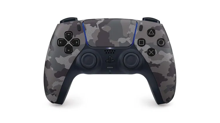 Control Inalámbrico DualSense para PlayStation 5 (Red, Camuflaje, Grey, Azul)