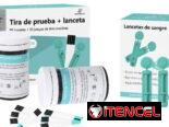 Glucómetro y tirar lancetas