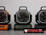 Ventiladores recargables de mesa, de pedestal, con PowerBank incluso panel solar. Tenemos todos los modelos