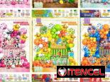 🎈Sets decorativos temáticos de 100 piezas 🎈