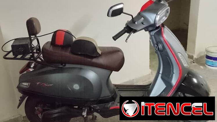 Vendo moto eléctrica en 1400
