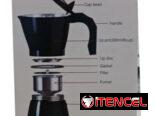 🚧 CAFETERA ELECTRICA MARC ROYAL DE 3 & 6 TAZAS COLOR NEGRAS Y ROJAS 🚧