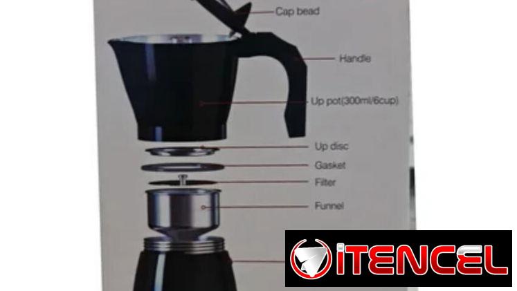 🚧 CAFETERA ELECTRICA MARC ROYAL DE 3 & 6 TAZAS COLOR NEGRAS Y ROJAS 🚧