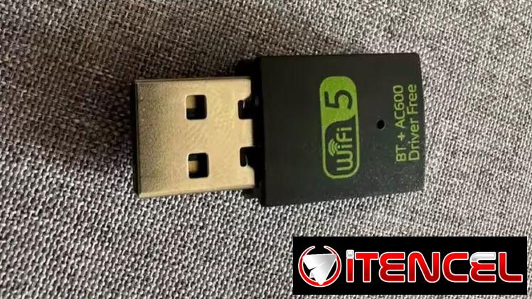 Adaptador WiFi Bluetooth 2 en 1 USB