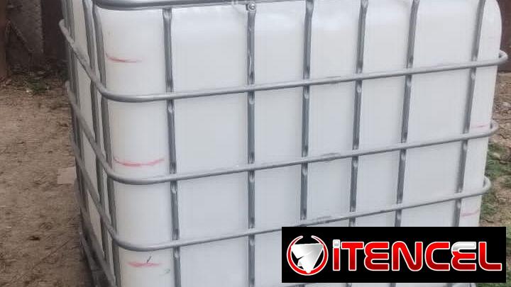 Tanque para agua de 1000 litros enrrejado