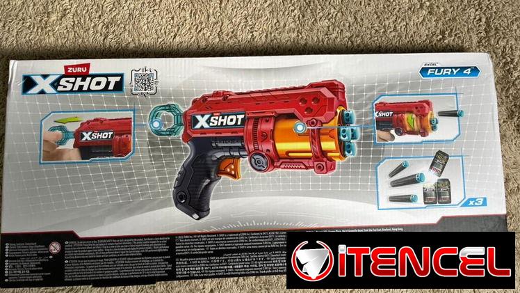 🔴💥 X-SHOT FURY 4 – Pack 2 Pistolas