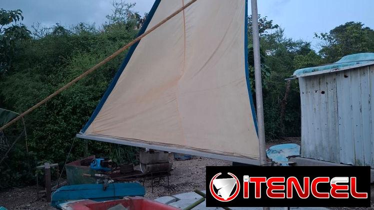 Velero para pesca deportiva y recreación