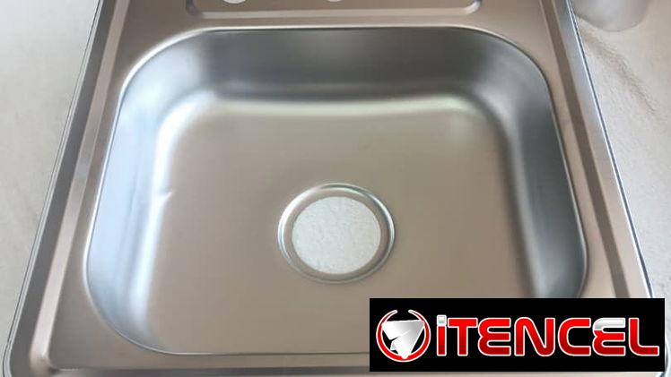 FREGADERO DE ACERO INOXIDABLE, ENTREGA DE FACTURA. VARIEDAD DE ARTÍCULOS DE FERRETERÍA, ETC