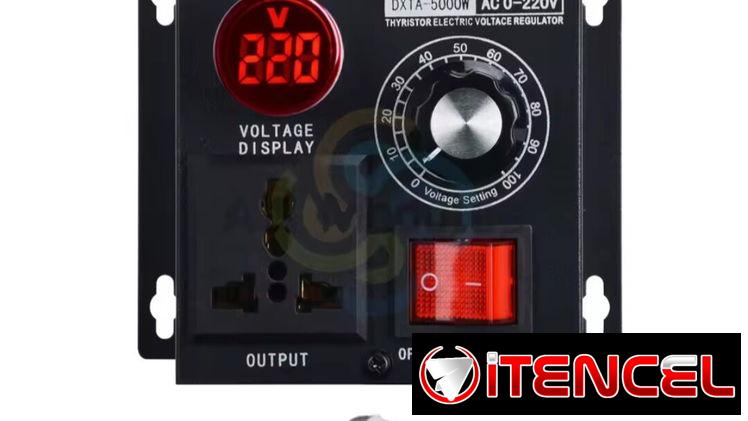 Variador de velocidad/Regulación de voltaje eléctrico NHT-4000W