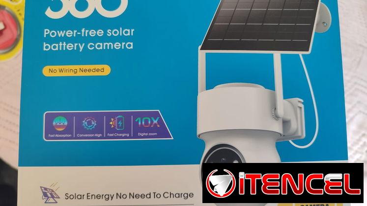 Cámara de vigilancia Panel Solar
