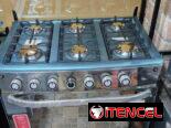 Cocina con horno ( 4 , 5 y 6 hornillas )