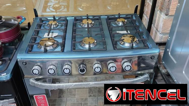Cocina con horno ( 4 , 5 y 6 hornillas )