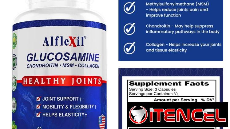 Glucosamina con chondritin y MSM 90 cápsulas pomo sellado