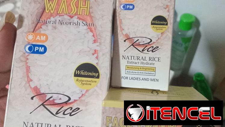 Kit facial de arroz
