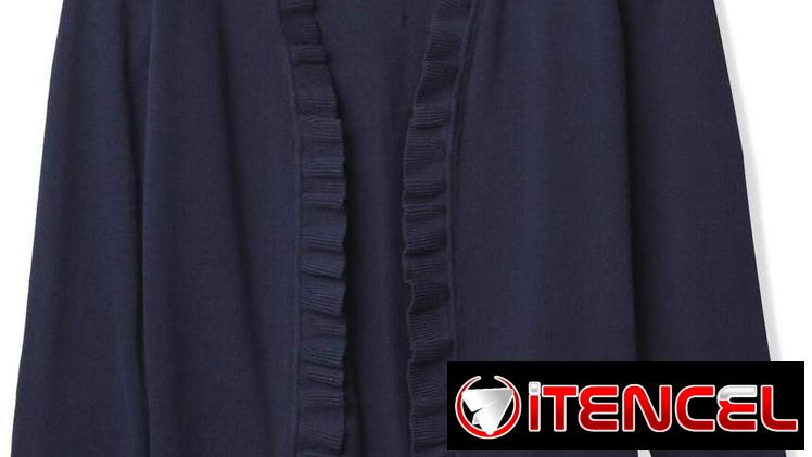 Chaqueta con volantes para niñas. Talla S