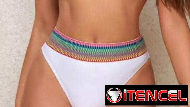 ✨ Biquini blanco talle alto ✨