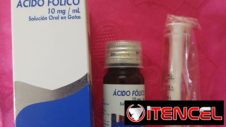 Ácido fólico jarabe $2700