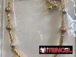 Collares y pulseras de acero. Bisutería. Especial para regalos