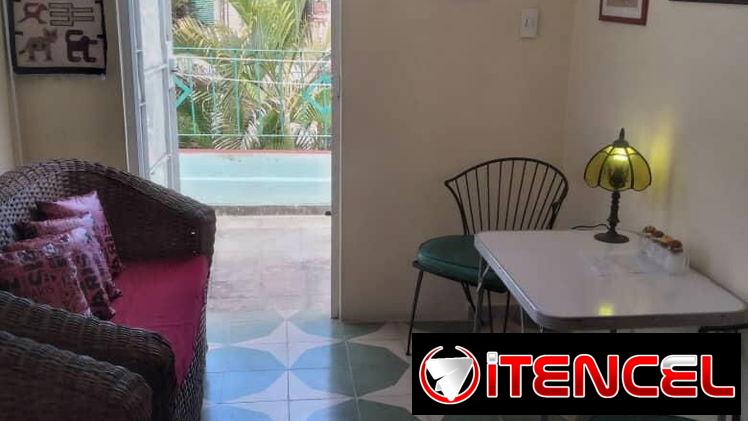 Villa Sofía. Renta Lineal. Mínimo 2 meses. Apartamento de 1 cuarto en Miramar, Playa. A 4 cuadras de la TRD de 5ta y 42.