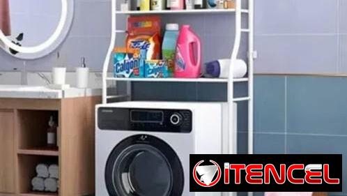 Estante organizador para lavadoras